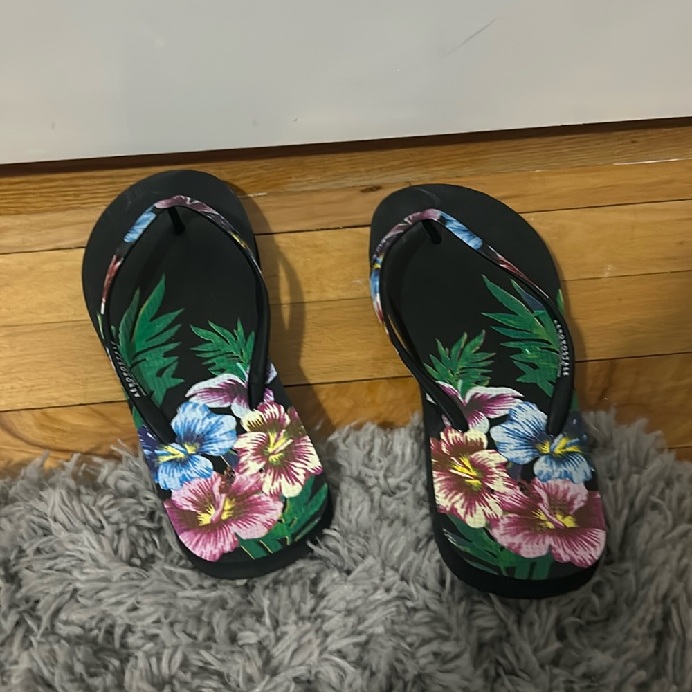 Flower flips flops unwanted